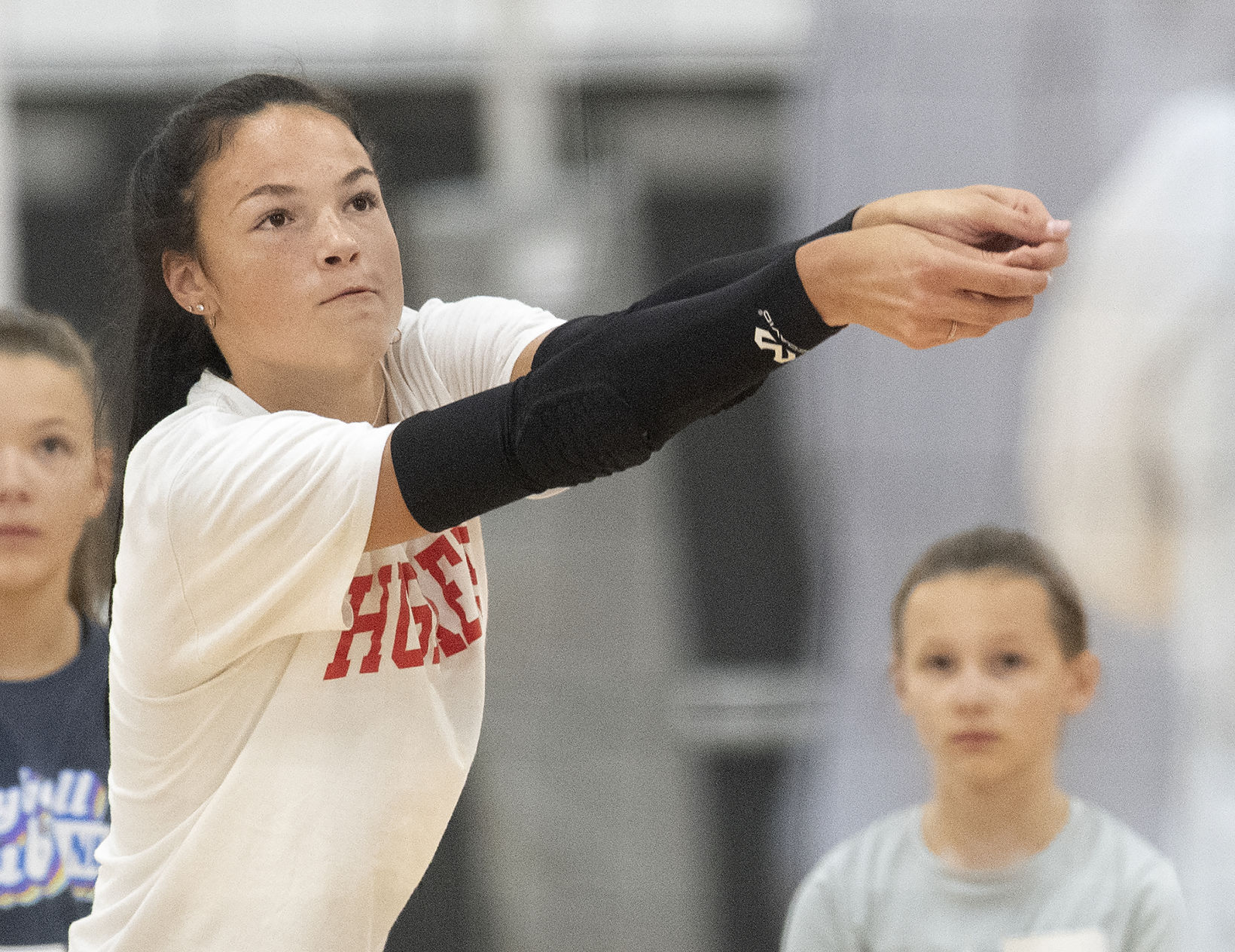 Jordan Larson volleyball camp, 7.22